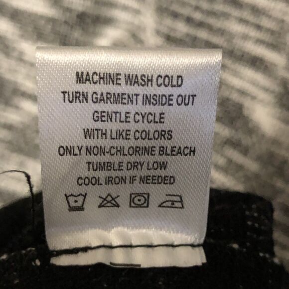 TACERA Marbled Tweed Women S Black White Shift Dress Double Bell Sleeve Pullover - Picture 10 of 16